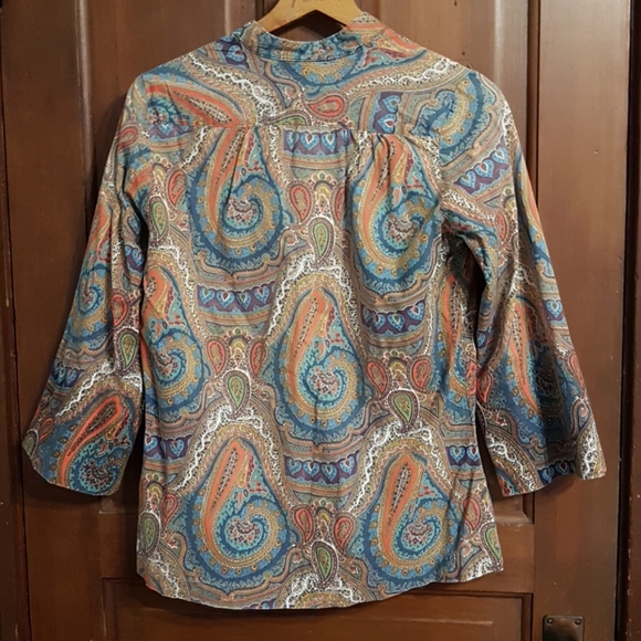 Vintage Paisley Top - Picture 2 of 3